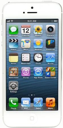 Смартфон Apple iPhone 5 32Gb White & Silver - Волхов