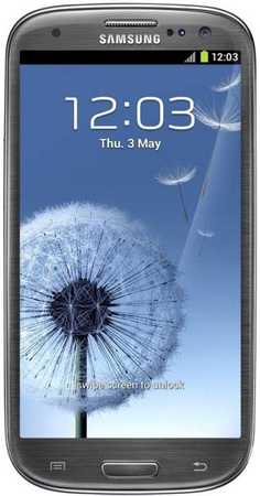 Смартфон Samsung Galaxy S3 GT-I9300 16Gb Titanium grey - Волхов